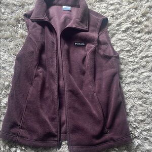 Columbia Purple Fleece Vest